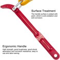 thumbnail image 2 of kurtrusly 8 Inch Belt Wrench Oil Filter Puller Strap Multi-Purpose Adjustable Jar Lids Disassembly Tool with Spiral Burrs, 2 of 7