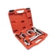 thumbnail image 1 of Kit de servicio de 5 piezas para extremo delantero, herramienta de extracción de extremo de barra de acoplamiento, extractor de brazo Pitman y rótula. Rojo, 1 of 9