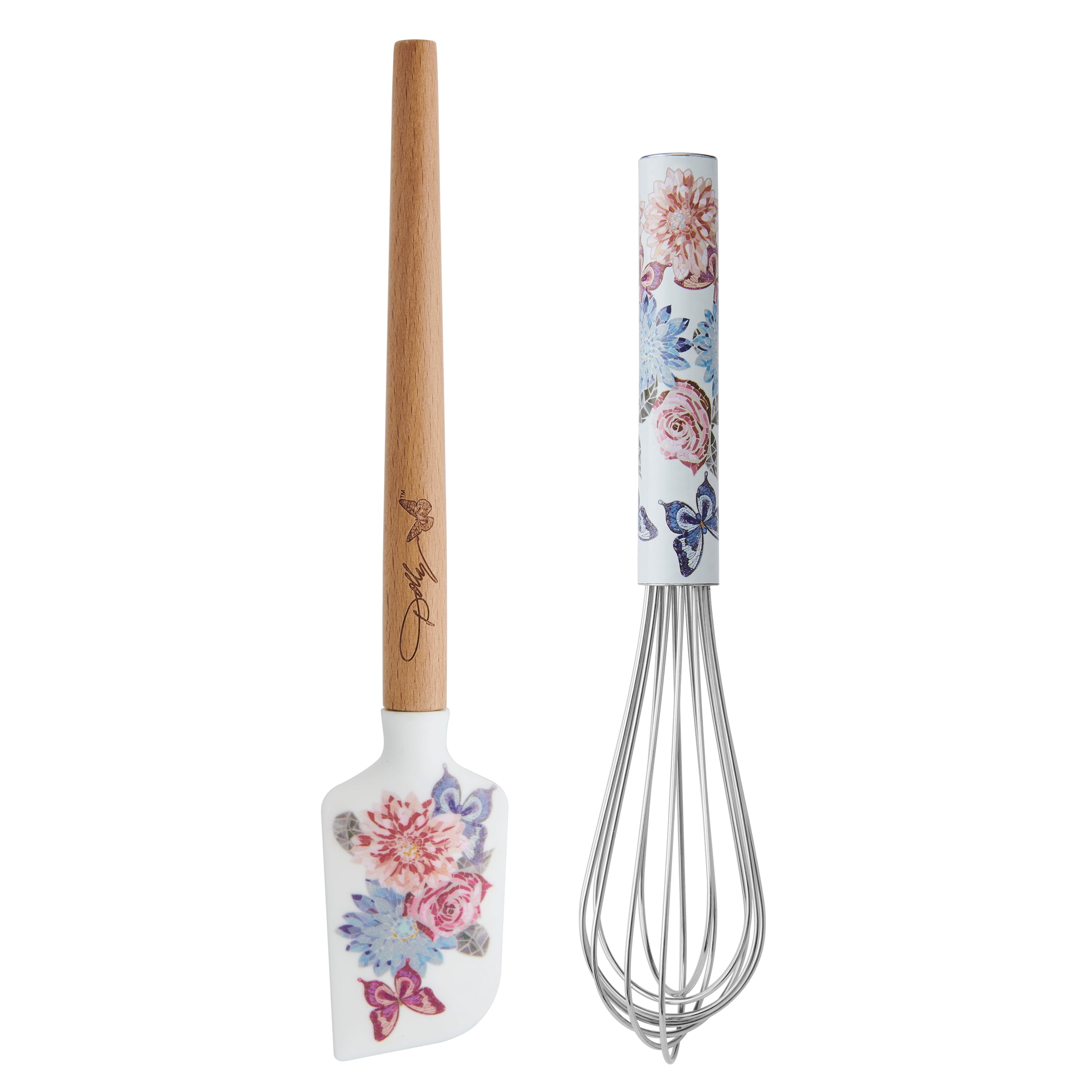 Dolly Parton Spatula and Whisk Set, Rose