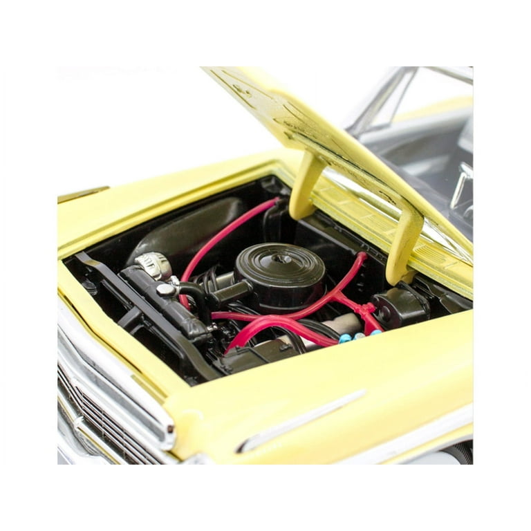1961 DeSoto Adventurer Yellow with Black Top 1/18 Diecast