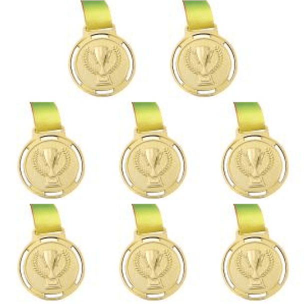 Correa antorcha medalla recuerdo aleación de zinc deporte competición premio con oro