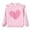 1# Pink Heart, variant on DDSOL Toddler Girls Sweatshirt Valentine's Day Long Sleeves Shirts Ruffle Tops Pink 4T