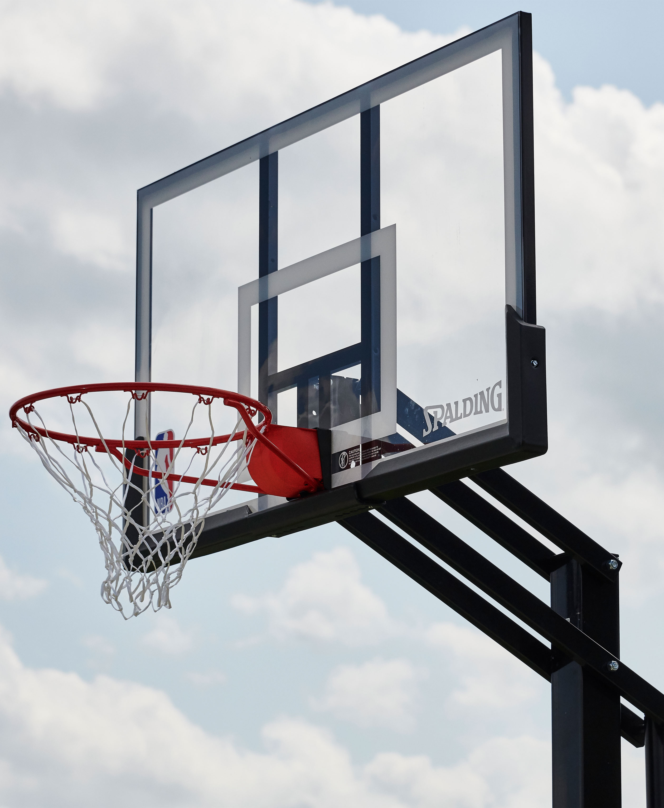 Spalding NBA 54 In. Portable Basketball System Screw Jack Hoop with Polycarbonate Backboard - image 5 of 9