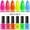 6pcs02, variant on Solid Color UV Polish Glitter Suit UV Polish