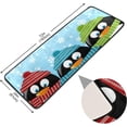 thumbnail image 2 of Dreamtimes Christmas Cute Penguins Hallway Runner Rug 2'x6' Kitchen Rug with Rubber Backing Winter Snowflakes Non Slip Entryway Rug Runner Washable Soft Area Rug for Hallway Bedroom Kitchen Decor, 2 of 6