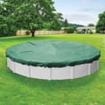 thumbnail image 6 of Pool Mate 15 Year Extra-Large Mesh Forest Green Round Winter Pool Cover, 30 ft. Pool, 6 of 6