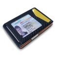 thumbnail image 3 of Billetera delgada BULLIANT para hombre, bolsillo frontal de piel, bloqueo RFID, 3 of 7