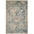 thumbnail image 2 of SAFAVIEH Evoke Grosvenor Traditional Distressed Area Rug, Beige/Turquoise, 3' x 5', 2 of 6