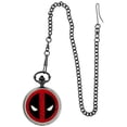 thumbnail image 1 of Deadpool Logo cover Pocket Watch, 1 of 2