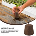 thumbnail image 4 of OULII 10pcs Compressed Soil Block for Plant Use Brown Nutrient Block with High Success Rate of Transplantation, 4 of 4