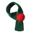thumbnail image 2 of Christmas Pet Knitted Scarf, Festive Holiday Pet Neck Collar Scarf, Soft Xâmas Accessory for Cats Small Dogs Holiday Party Photo Props, 2 of 5
