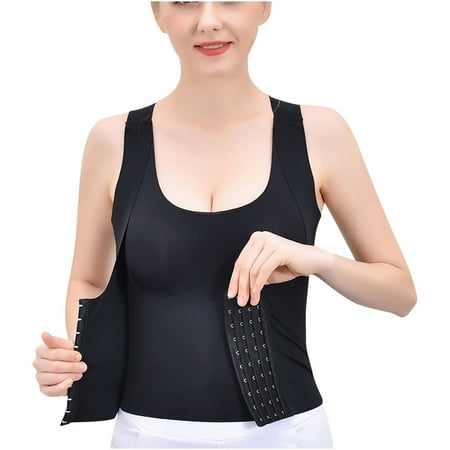 Clearance!Uooqdmx Lingerie for Women Plus Size Lingerie Underwear Body Four-in-one Bra Abdomen Corset Slim Shaper Women s Lingerie  Sleep & Lounge Black L