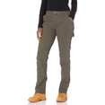 thumbnail image 1 of Dickies Women's Relaxed Straight Carpenter Duck Pant, Rinsed Moss Green, 12, 1 of 4