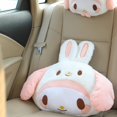 thumbnail image 3 of Kuromi-cojín con reposacabezas My Melody para asiento de coche, almohada bonita de estilo japonés para silla, regalos de decoración de coche, 3 of 5