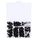 thumbnail image 1 of Kit de 158 piezas de carenado para carrocería, clips de fijación, tornillos y tuercas para motocicleta Negro, 1 of 9