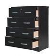 thumbnail image 6 of Better Home Products Cindy 4 Drawer Chest Wooden Dresser with Lock in Tobacco, 6 of 7