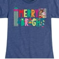 thumbnail image 3 of Barbie - Merry And Bright - Toddler And Youth Short Sleeve Graphic T-Shirt, 3 of 5