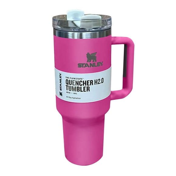 40 oz - S*ta/n*le/y Quencher H2.0 FlowState Stainless Steel Vacuum Insulated Tumbler with Lid and Straw for Water, Iced Tea or Coffee