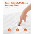 thumbnail image 4 of VEVOR Rollaway Bed Folding Bed with 5 inches Foam Mattress for Adults & Guest, 4 of 9