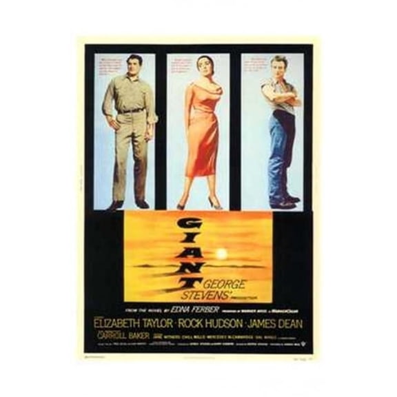 Posterazzi MOV143877 Giant C.1956 Movie Poster - 11 x 17 in.