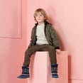 thumbnail image 2 of Gran oferta 2022, zapatos cálidos impermeables de piel para niños, botines de nieve para invierno, botas de invierno para niños oso de fresa Hogar, 2 of 3