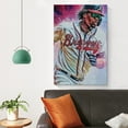 thumbnail image 4 of Ronald Acuña Jr. Acuna Posters Wall Art Painting Canvas Gift Living Room Prints Bedroom Decor Poster Artworks 16x24inch(40x60cm), 4 of 6