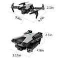 thumbnail image 3 of Dron con cámara 4K HD FPV, control remoto, juguetes, regalos para niños y niñas, con retención de altitud, modo sin cabeza, ajuste de velocidad de inicio, aviones negros para niños., 3 of 7