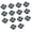 Gray, variant on Gieenan 14Pcs Nonslip Golf Spikes Pin Fast Twists Cleats Golf Shoes Accessories