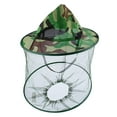 thumbnail image 4 of Sombrero de red Sombrero de apicultor con protección de malla con protección facial de red para la cabeza para actividades de jardinería al aire libre, 4 of 8