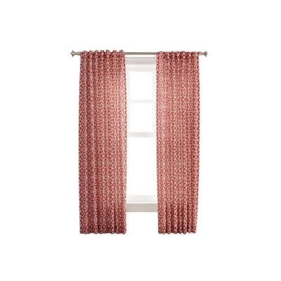 Martha Stewart Living Maine Lobster Full Bloom Back Tab Curtain