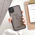 thumbnail image 1 of Doce constelaciones funda de teléfono para iPhone 8 7 Plus SE 2 X XR XS Max fundas para iPhone 11 12 13 14 Pro Max Mini funda trasera dura Tan Jianjun unisex, 1 of 2