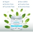thumbnail image 5 of ECOFAM Peppermint Mouthwash Tablets - Chewable Mouthwash Tablet for Fresh Breath Fluoride Free Alcohol Free Travel Size Mouthwash - 90 Tablets, 5 of 9