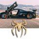 thumbnail image 5 of Parte de la decoración del coche de la etiqueta engomada del patrón de la araña del metal galvanizado 3D plata Ndcxsfigh Accesorios para autos y motos, 5 of 5