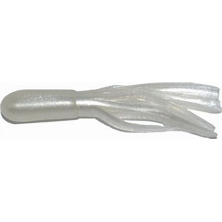 15CRTU-10 Big Bite Baits 1.5 Crappie Tube 10-Pack Pearl