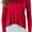 Burgundy, variant on ToBeInStyle Women's Long Sleeve Round Crew Neck T-Shirt