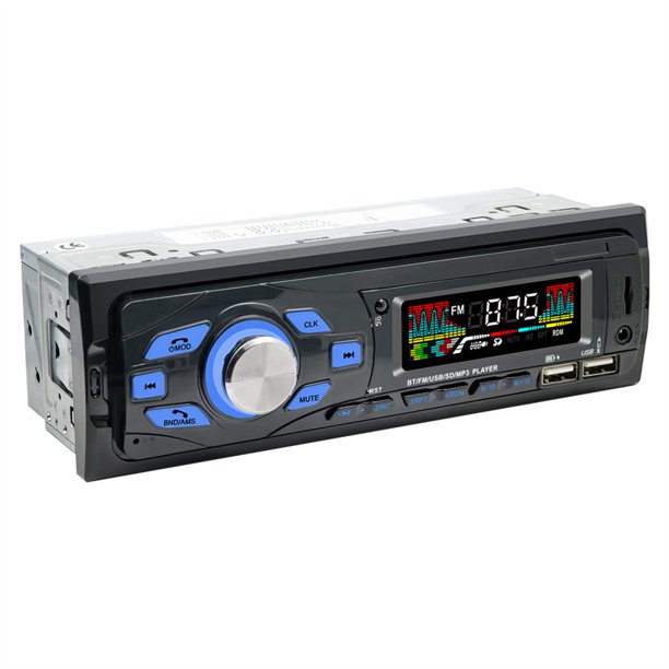 Single Din Car Stereo Radio MP3 Player Bluetooth FM AUX Audio USB