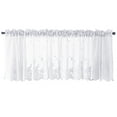 thumbnail image 1 of Xingzhi Lace Cafe Kitchen Ruffle Window Drape Valance Semi Transparent Voile Curtains Window Treatment, 1 of 8