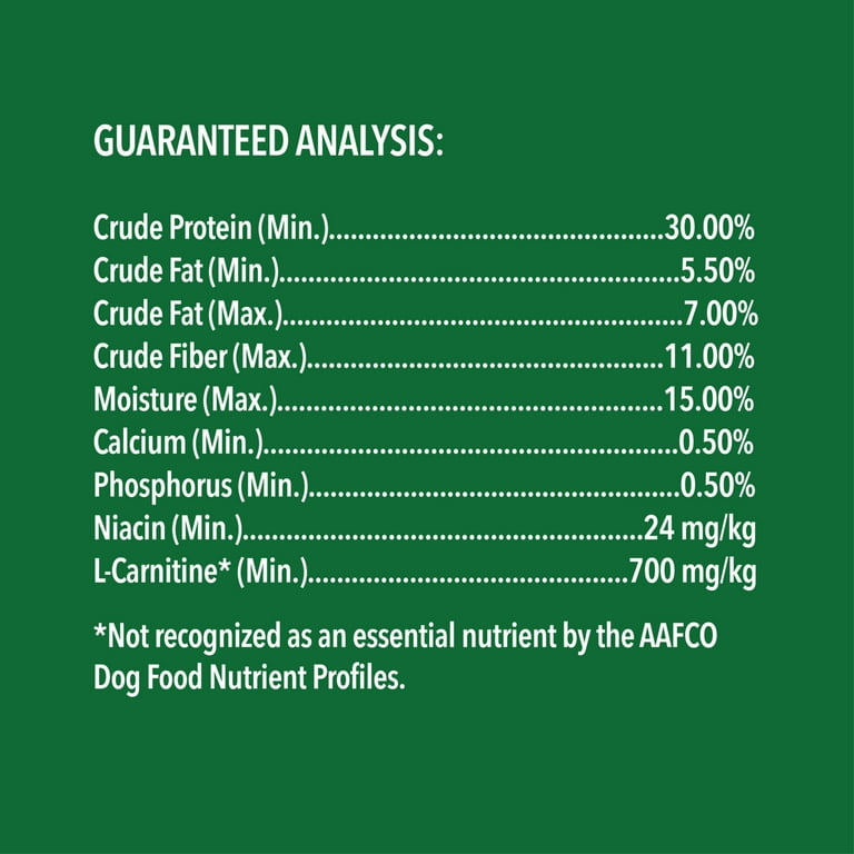 Greenies weight top management petite