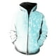 thumbnail image 1 of Sudadera con capucha y cremallera para hombre, con estampado de copos de nieve de invierno, divertida, 3D, informal, de gran tamaño, unisex, de manga larga, estilo hip hop, primavera y otoño, 1 of 6