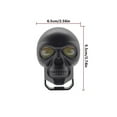thumbnail image 2 of Motorcycle Decor,Skull Shape LED Pod Light Bar High Intensity Lighting 3 Lighting Modes IP68 Waterproof Dustproof,Festive Decor for Motorcycles Offroad Trucks ATVs SUVs Boats Tractors Decors, 2 of 2