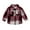 Red, variant on Generic 2024 New Kids Coat Work Toddler Boys Girls Shirt Coats Jacket Plaid Long Sleeve Turn Down Collar Button Tops Outwear for Fashion Casual Breathable Clothing (3-4 Years,Blue)