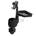 thumbnail image 3 of jinwen Generic Car Cup Holder Expander Adapter Food Table Tray for Coffee Cups Gray, 3 of 9