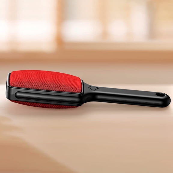Reusable Velvet Lint Brush Double Sided Fabric Cleaner for Clothes Coat Pet Hair 9.3x2.8 Inch