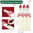 thumbnail image 2 of ShellKingdom 3 Pcs Christmas Stockings with DIY Snowman Name Tags, 18 inches Knitted Xmas Hanging Stocking for Mantels Christmas Tree Holiday Party Decoration (Red Green White), 2 of 7