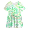 thumbnail image 4 of Toddler Girls Outfit Sets- Kids Summer Clothes 6-12 Months 12-24 Months 2t 3t 4t 5t 6t 7t Children Short Sleeve Casual Soft Cotton T Shirts And Shorts,Organiccotton 7-8 Years, 4 of 9