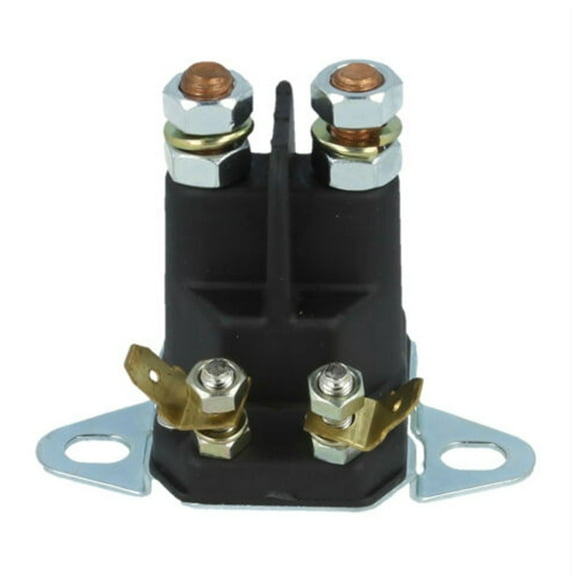 4 Pole Starter Solenoid Fits Many Lawn Tractors, Ride On Mower, Garden Equipment, Replacement Starter Parts, Lawn Tool Accessories
