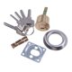 thumbnail image 4 of HOOWIFFY Repuesto De De Cerradura Para Puerta Con Tornillos Y Llaves En Colores Variados, 4 of 8