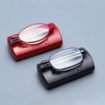 thumbnail image 4 of Gafas de presbicia con antena plegable de moda con caja de encendido, luz anti-azul, pata telescópica de metal, gafas para presbicia para hombres y mujeres mayores, 4 of 5