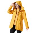 thumbnail image 3 of Chaqueta de longitud media tres en uno de dos piezas a prueba de viento, cálida, de moda, traje de montañismo, traje de esquí resistente al frío, de moda, 3 of 6