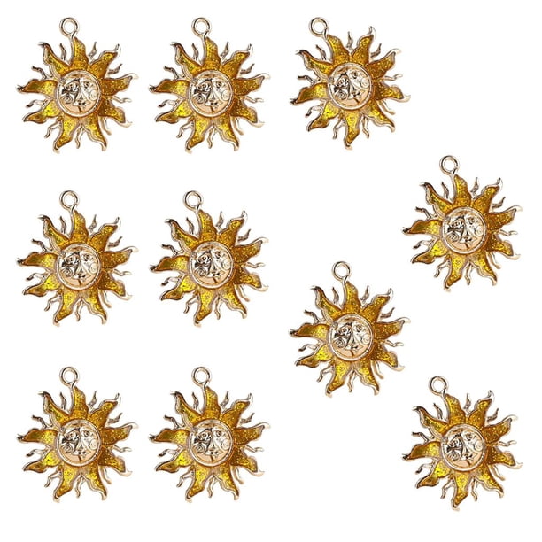 10 piezas de suministros para manualidades, conectores antiguos, eslabones colgantes, para pulseras, fabricación de accesorios, hallazgos de j Estilo 1